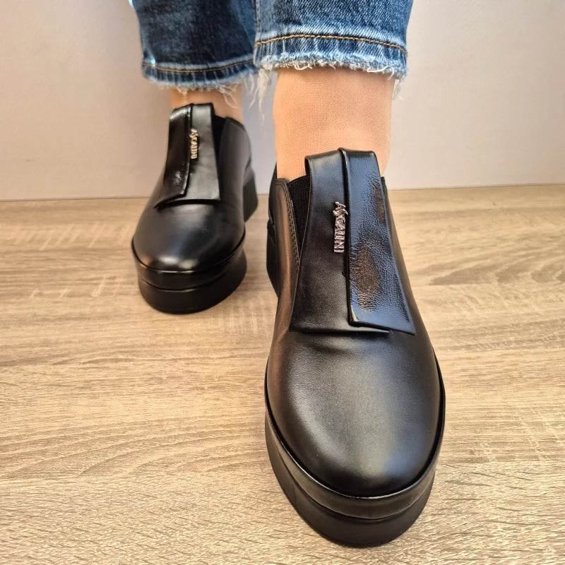 PANTOFI CASUAL DAMA DOGATI 061 242325 NEGRI