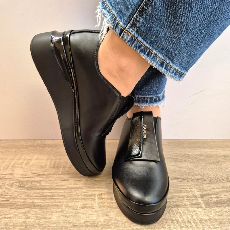PANTOFI CASUAL DAMA DOGATI 061 242325 NEGRI