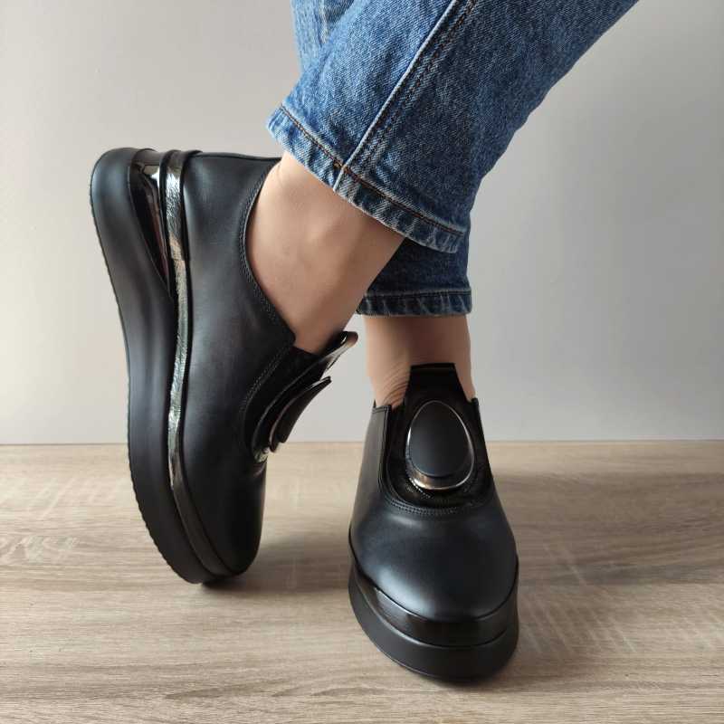 PANTOFI CASUAL DAMA DOGATI 061 2450 NEGRI