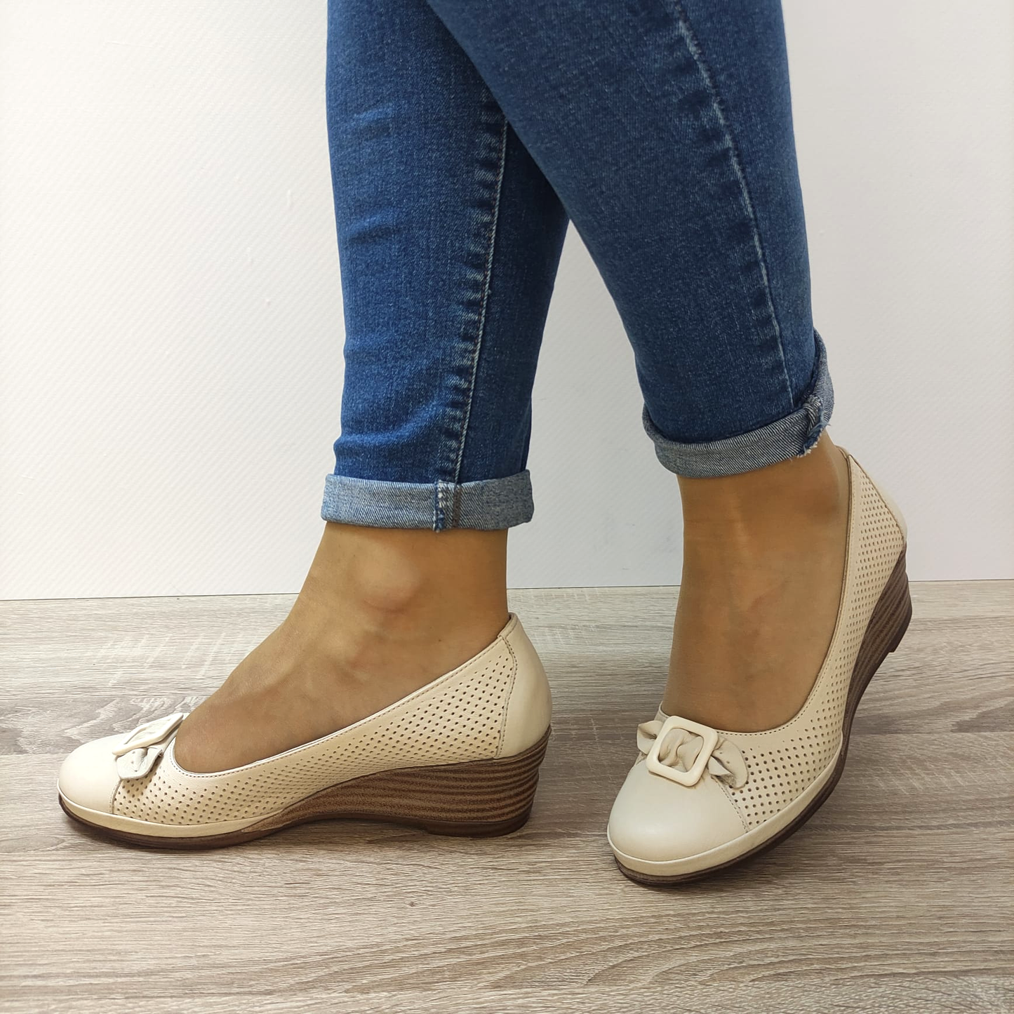 PANTOFI CASUAL DAMA DOGATI 245 BEJ