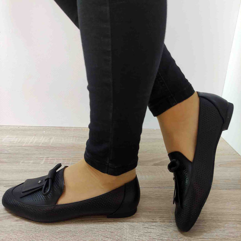 PANTOFI CASUAL DAMA DOGATI 7001 NEGRI - imagine 2