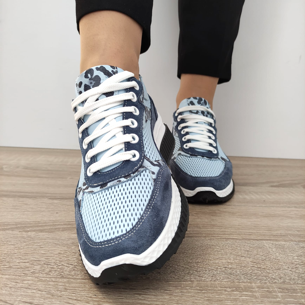 PANTOFI CASUAL DAMA DOGATI 70833 G2091-01025 BLEU - imagine 6