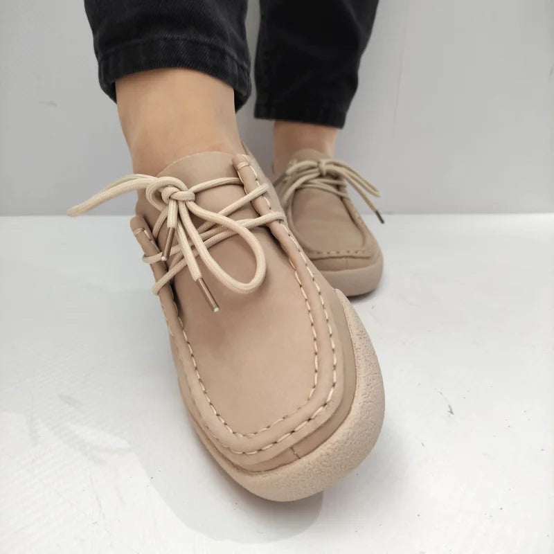 PANTOFI CASUAL DAMA FEELING Y232 BEJ - imagine 4