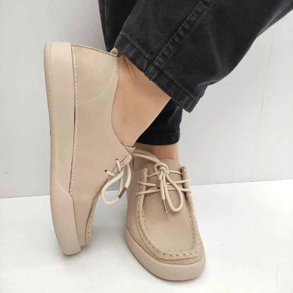 PANTOFI CASUAL DAMA FEELING Y232 BEJ - imagine 5