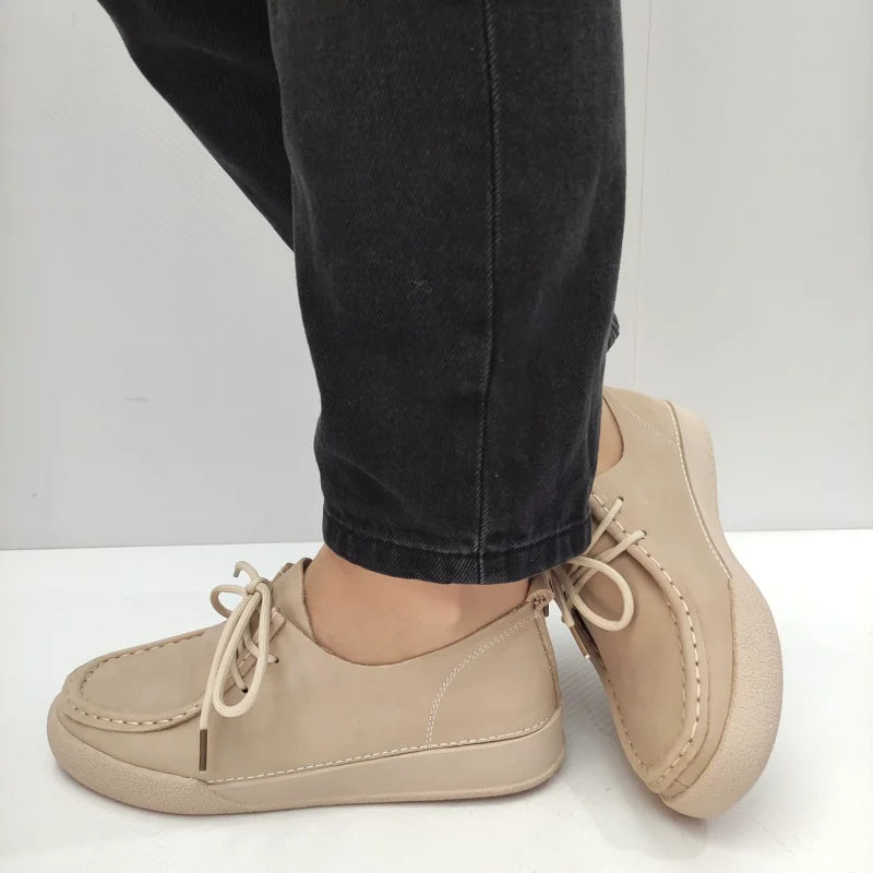 PANTOFI CASUAL DAMA FEELING Y232 BEJ - imagine 2