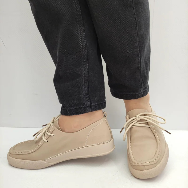 PANTOFI CASUAL DAMA FEELING Y232 BEJ - imagine 3