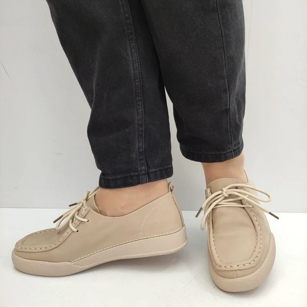 PANTOFI CASUAL DAMA FEELING Y232 BEJ - imagine 3