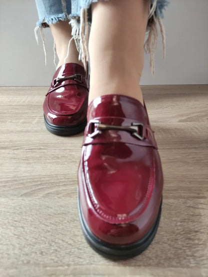 PANTOFI CASUAL DAMA FORMAZIONE 0278G06 BORDO LAC