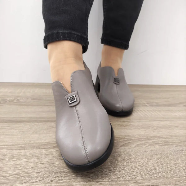 PANTOFI CASUAL DAMA FORMAZIONE 1003 GRI - imagine 3