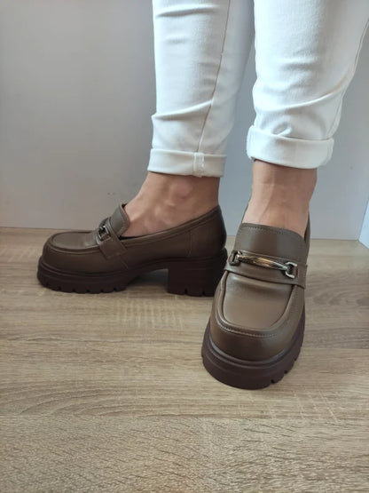 PANTOFI CASUAL DAMA FORMAZIONE 109-A1 KHAKI