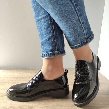 PANTOFI CASUAL DAMA FORMAZIONE 1227-10 NEGRI LAC