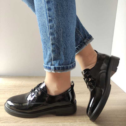 PANTOFI CASUAL DAMA FORMAZIONE 1227-10 NEGRI LAC