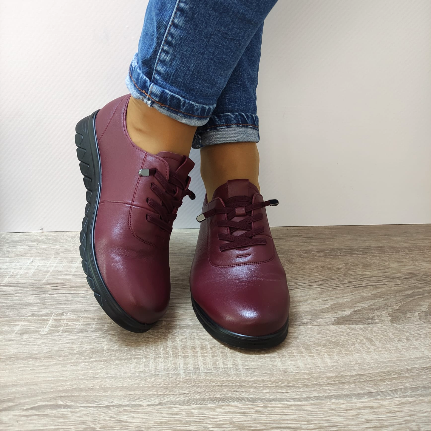 PANTOFI CASUAL DAMA FORMAZIONE 18011 WINE