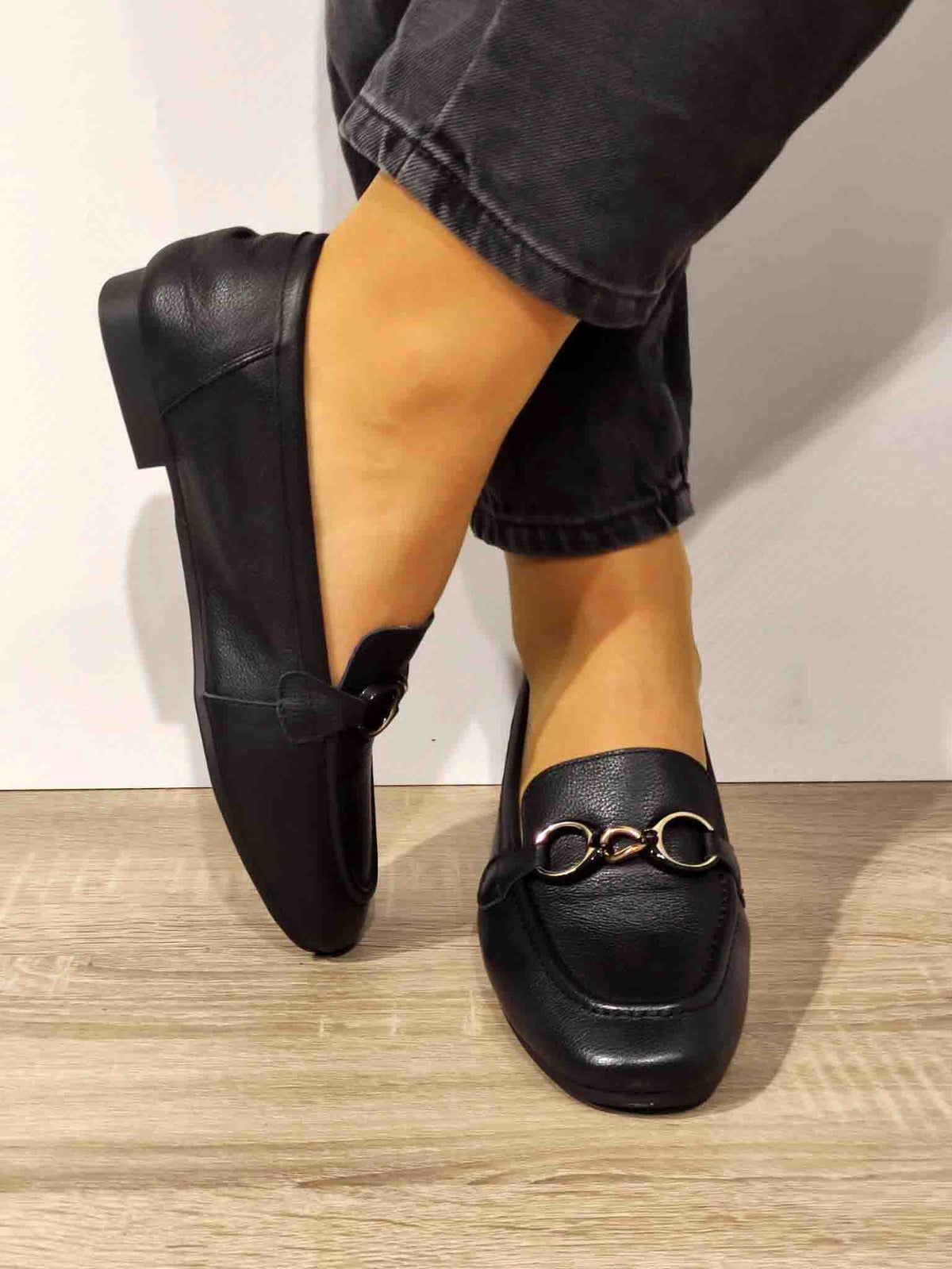 PANTOFI CASUAL DAMA FORMAZIONE 18603 NEGRI - imagine 6