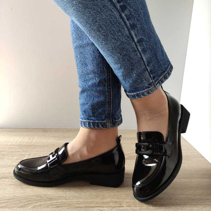 PANTOFI CASUAL DAMA FORMAZIONE 200415-80 NEGRI LAC