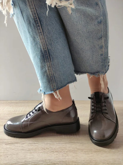 PANTOFI CASUAL DAMA FORMAZIONE 220150LTP GRI LAC