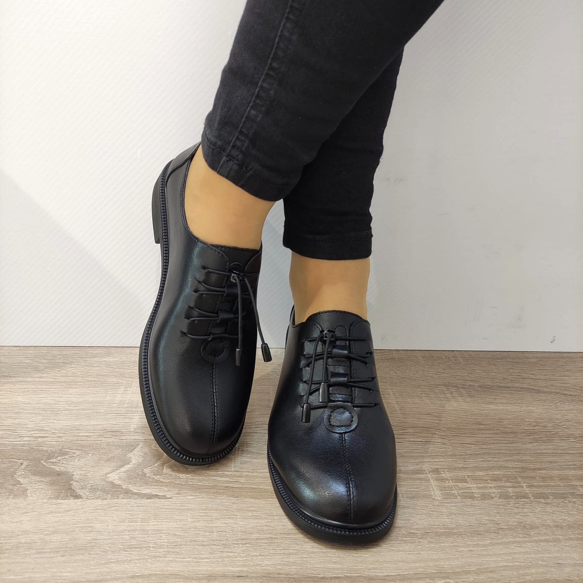 PANTOFI CASUAL DAMA FORMAZIONE 2226916 NEGRI - imagine 5
