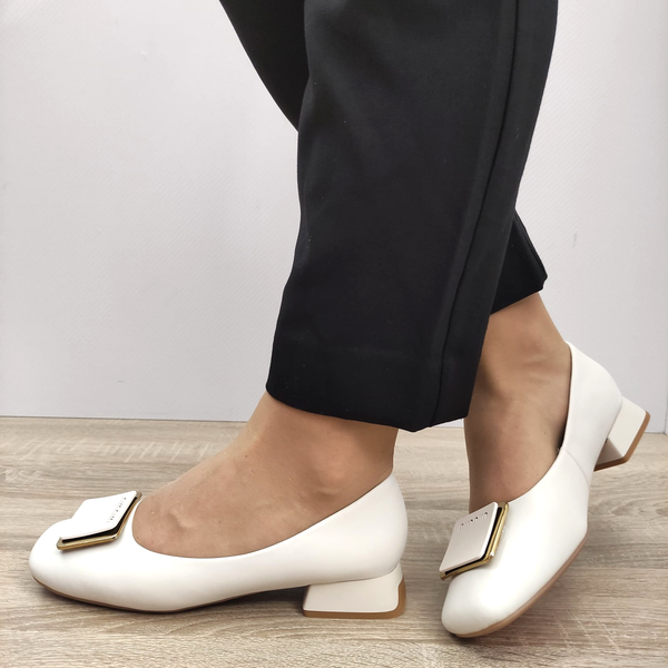 PANTOFI CASUAL DAMA FORMAZIONE 1236188 CREM - imagine 2