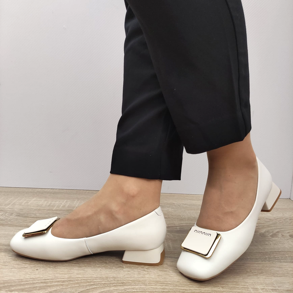 PANTOFI CASUAL DAMA FORMAZIONE 1236188 CREM - imagine 3