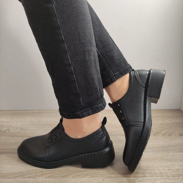 PANTOFI CASUAL DAMA FORMAZIONE 30906T NEGRI - imagine 3