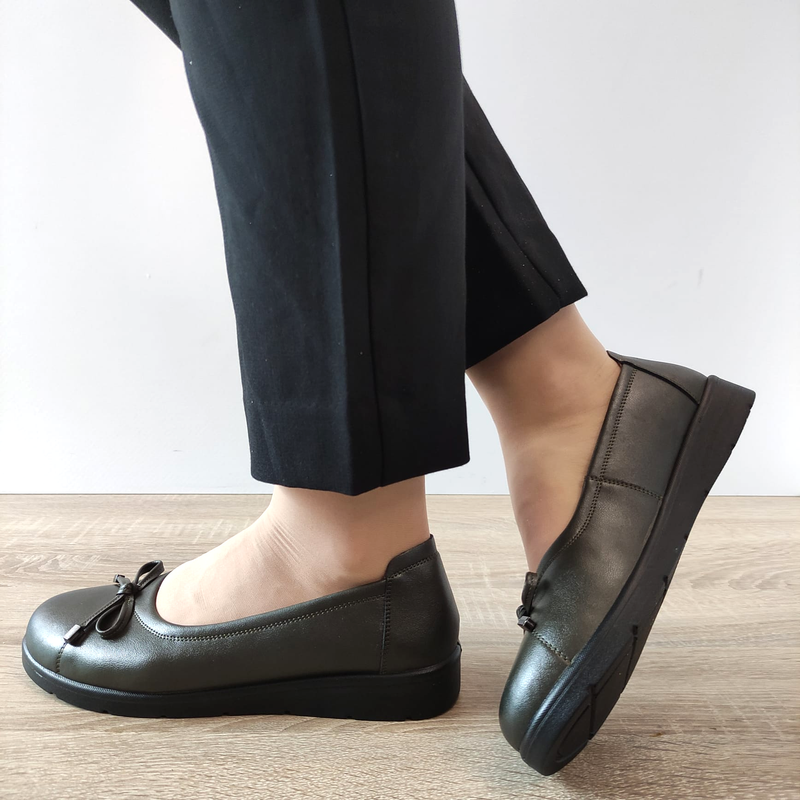 PANTOFI CASUAL DAMA FORMAZIONE 31038 KAKI - imagine 2