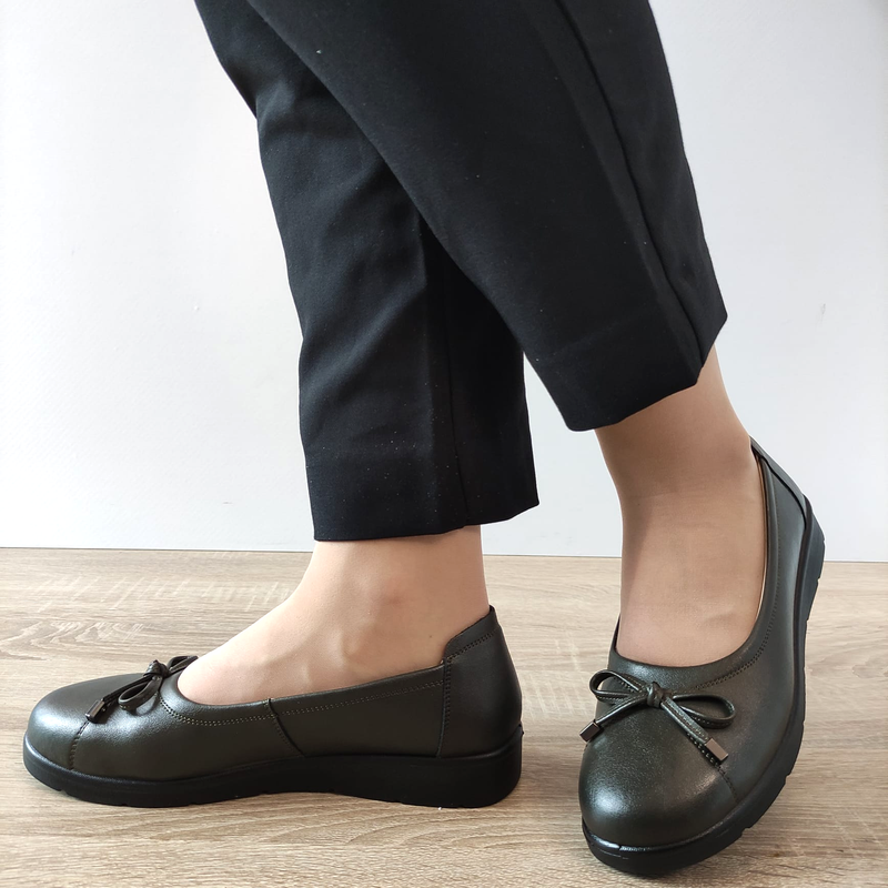 PANTOFI CASUAL DAMA FORMAZIONE 31038 KAKI - imagine 3