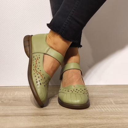 PANTOFI CASUAL DAMA FORMAZIONE 31682 VERDE OLIVE