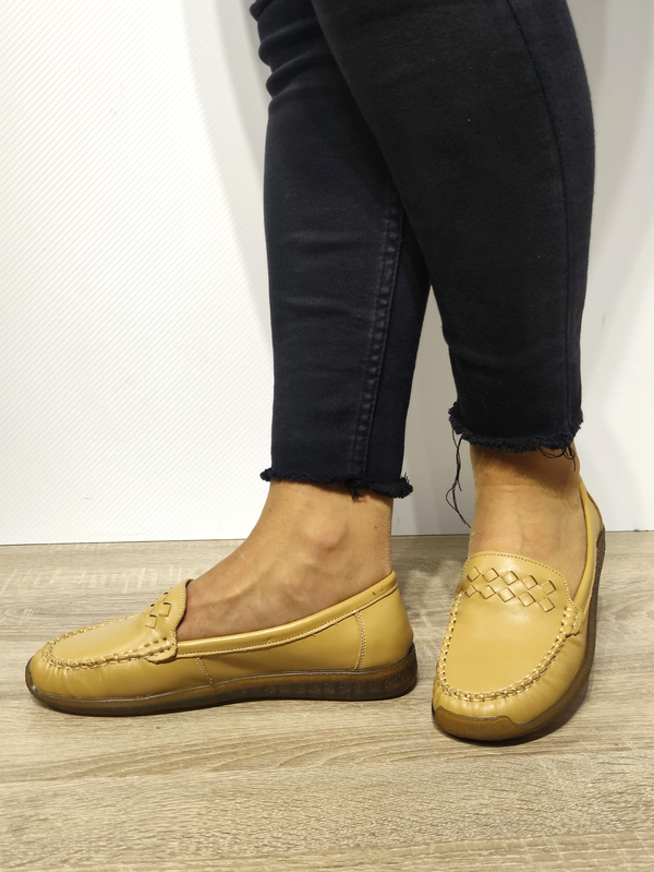 PANTOFI CASUAL DAMA FORMAZIONE 37253 APRICOT - imagine 3