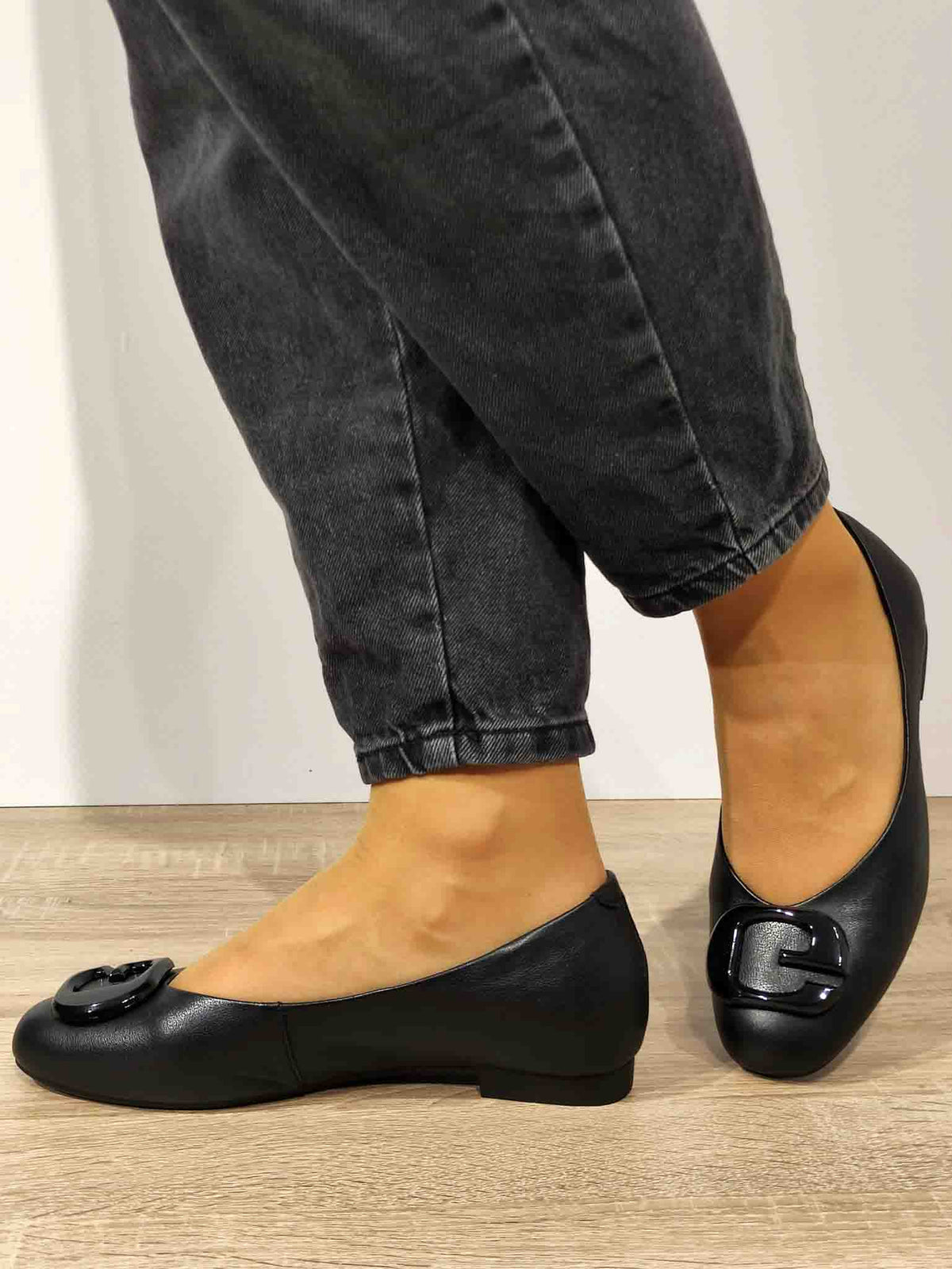 PANTOFI CASUAL DAMA FORMAZIONE 6031 NEGRI - imagine 2