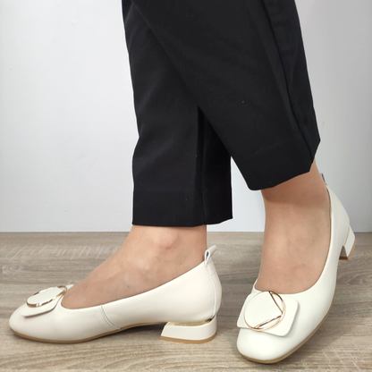 PANTOFI CASUAL DAMA FORMAZIONE 66811 CREM