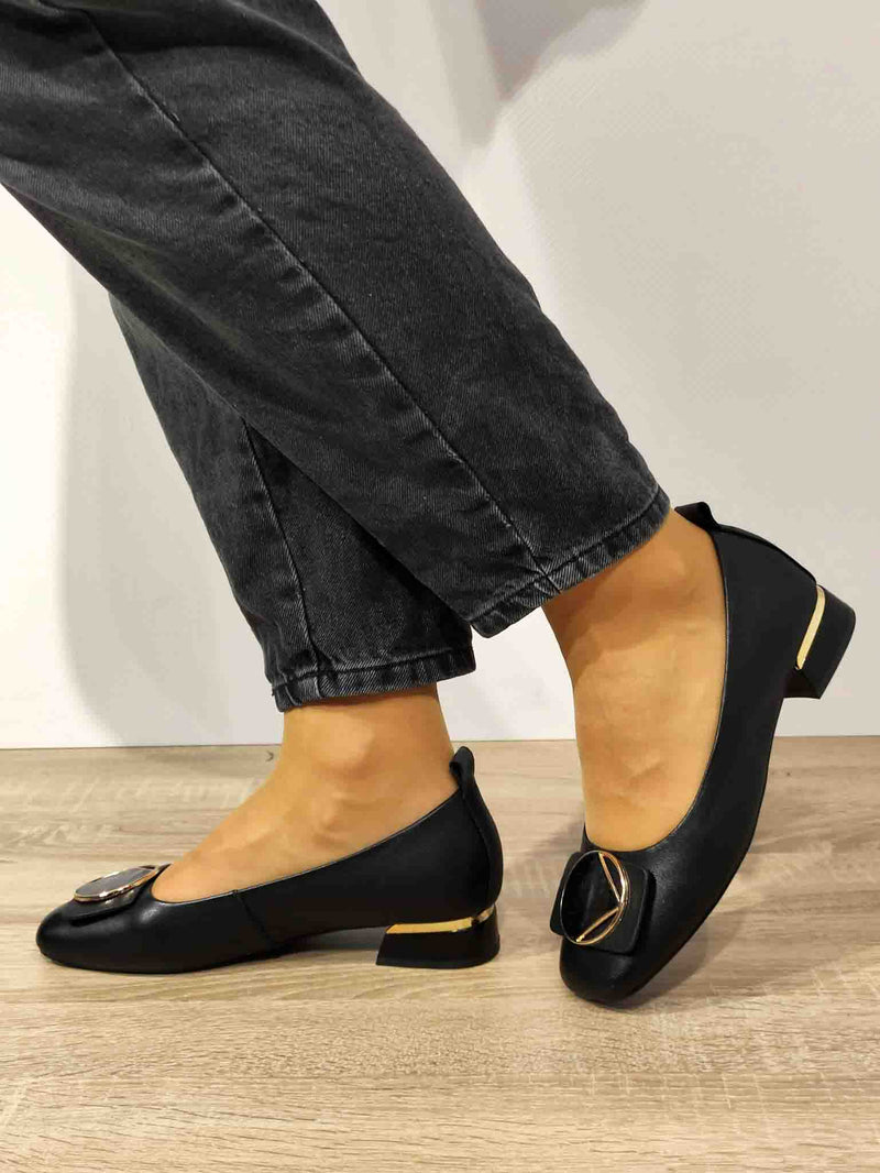 PANTOFI CASUAL DAMA FORMAZIONE 66811 NEGRI - imagine 3