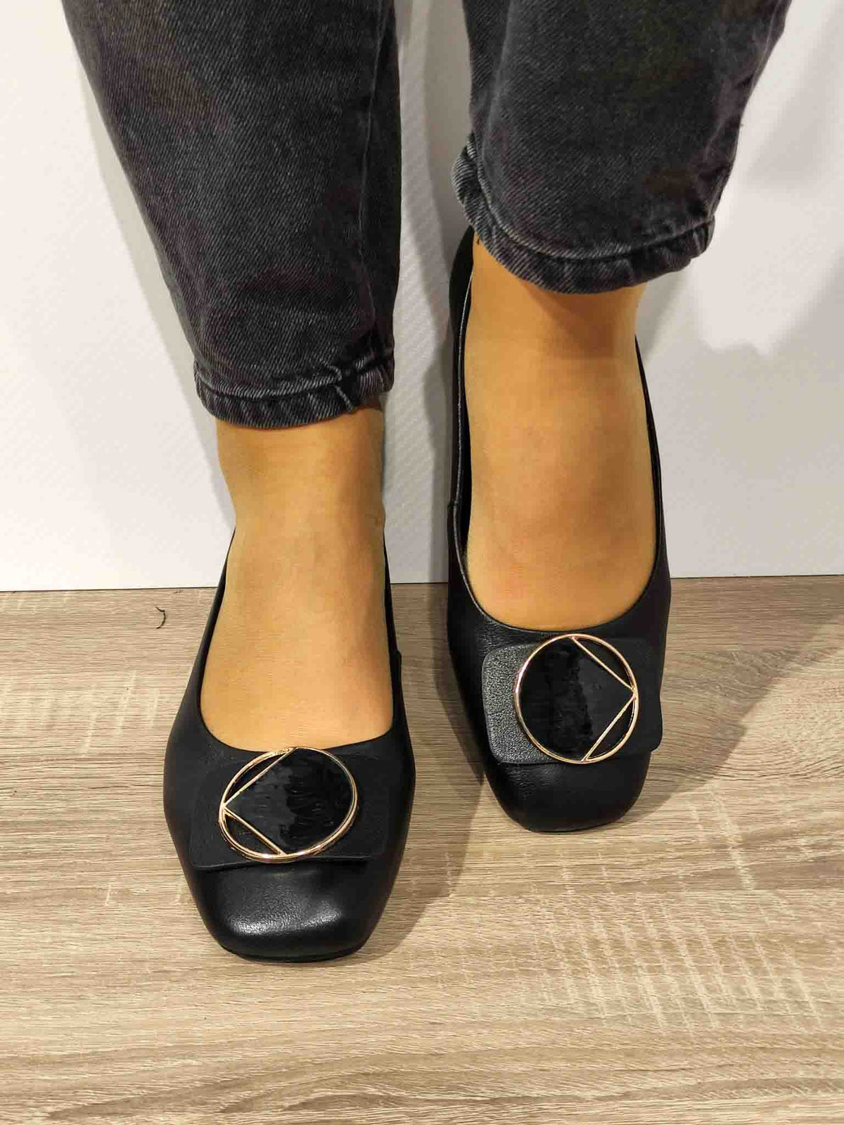 PANTOFI CASUAL DAMA FORMAZIONE 66811 NEGRI - imagine 4