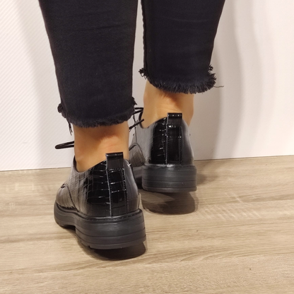 PANTOFI CASUAL DAMA FORMAZIONE 74206-1 NEGRI