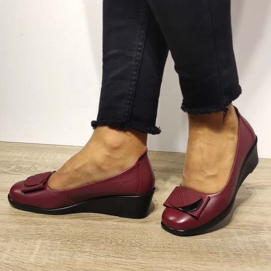 PANTOFI CASUAL DAMA FORMAZIONE 85-11 BORDO