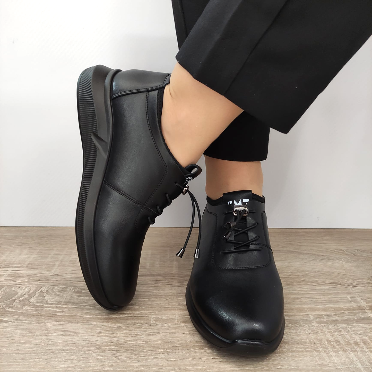 PANTOFI CASUAL DAMA FORMAZIONE 9659TP NEGRI