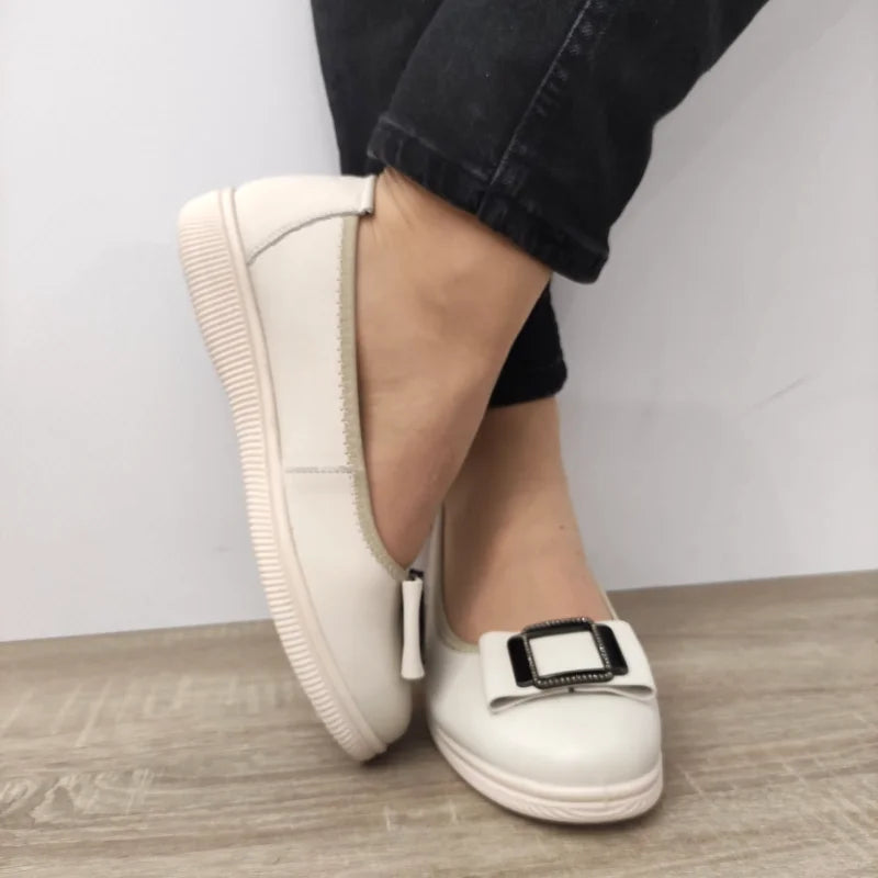 PANTOFI CASUAL DAMA FORMAZIONE A130 BEJ - imagine 4