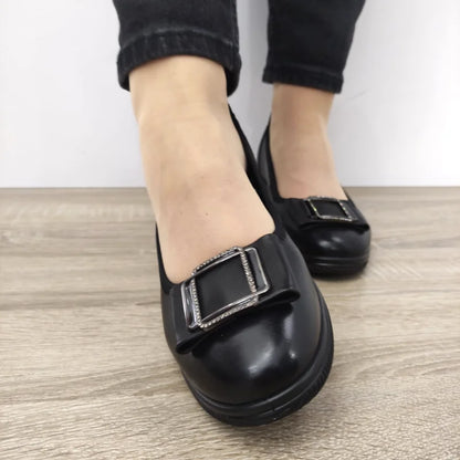 PANTOFI CASUAL DAMA FORMAZIONE A130 NEGRI