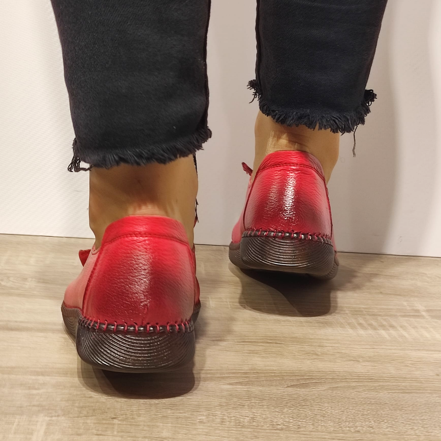 PANTOFI CASUAL DAMA FORMAZIONE D3366B ROSII