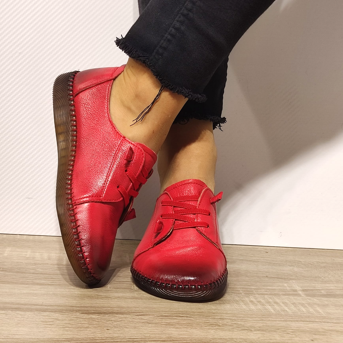 PANTOFI CASUAL DAMA FORMAZIONE D3366B ROSII