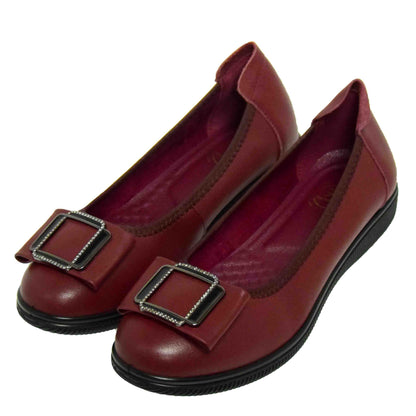 PANTOFI CASUAL DAMA FORMAZIONE A130 BORDO