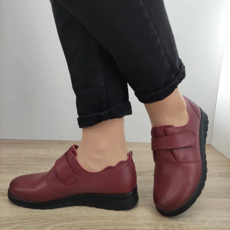 PANTOFI CASUAL DAMA FORMAZIONE GALLOP 231150 BORDO - imagine 2