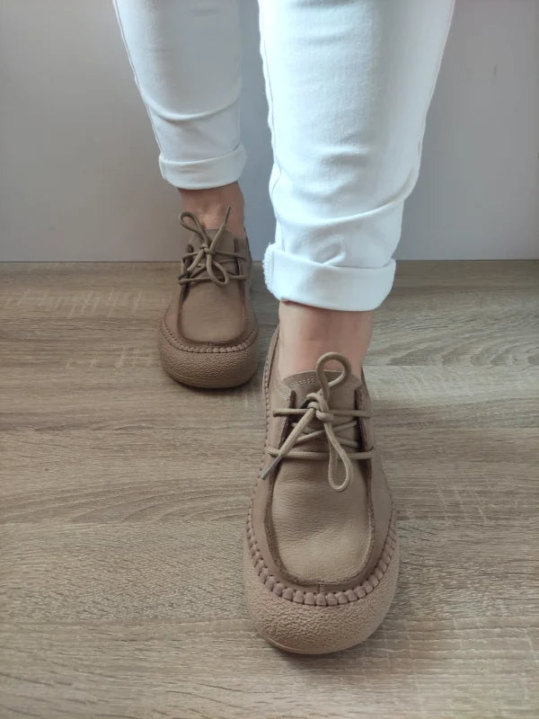 PANTOFI CASUAL DAMA FORMAZIONE KM5169 APRICOT