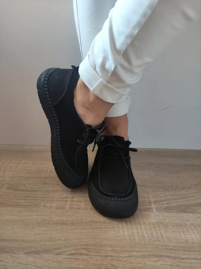 PANTOFI CASUAL DAMA FORMAZIONE KM5169 NEGRI VELUR