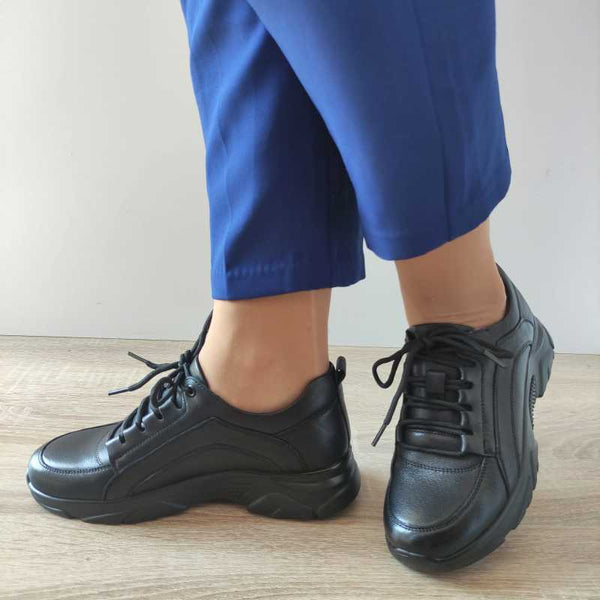PANTOFI CASUAL DAMA FORMAZIONE N3311 NEGRI - imagine 2