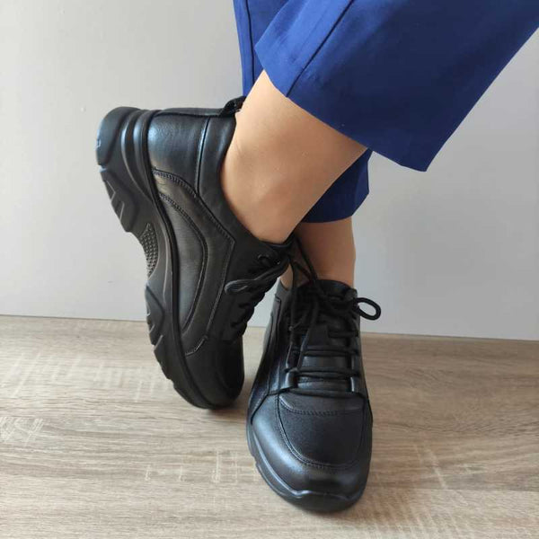 PANTOFI CASUAL DAMA FORMAZIONE N3311 NEGRI - imagine 5