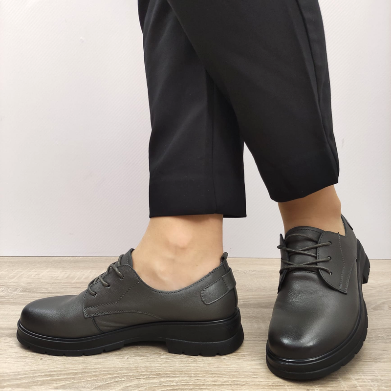 PANTOFI CASUAL DAMA FORMAZIONE N710 GRI - imagine 5