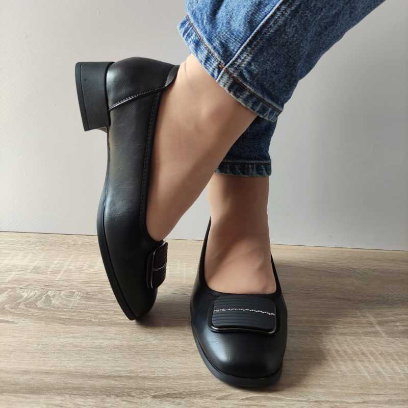 PANTOFI CASUAL DAMA FORMAZIONE TP5011-6 NEGRI - imagine 5