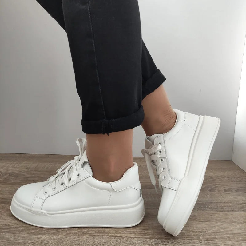 PANTOFI CASUAL DAMA FRANCO GERARDO 1052 ALBI - imagine 5