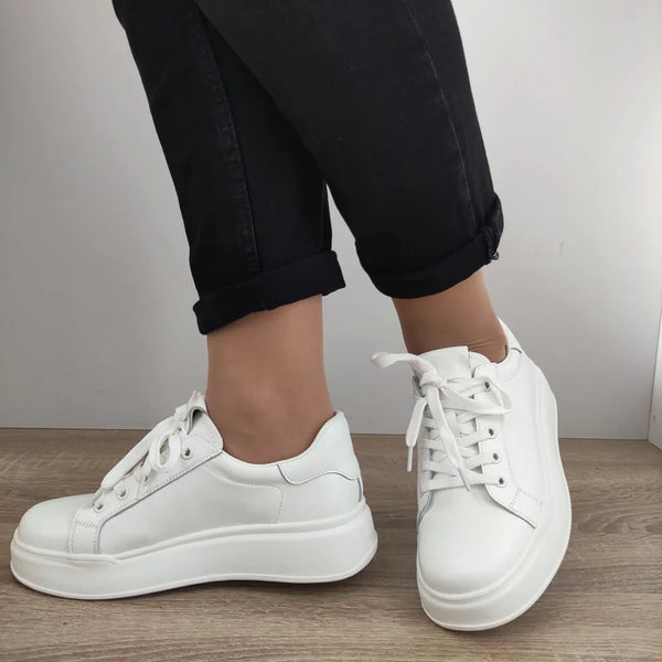 PANTOFI CASUAL DAMA FRANCO GERARDO 1052 ALBI - imagine 2