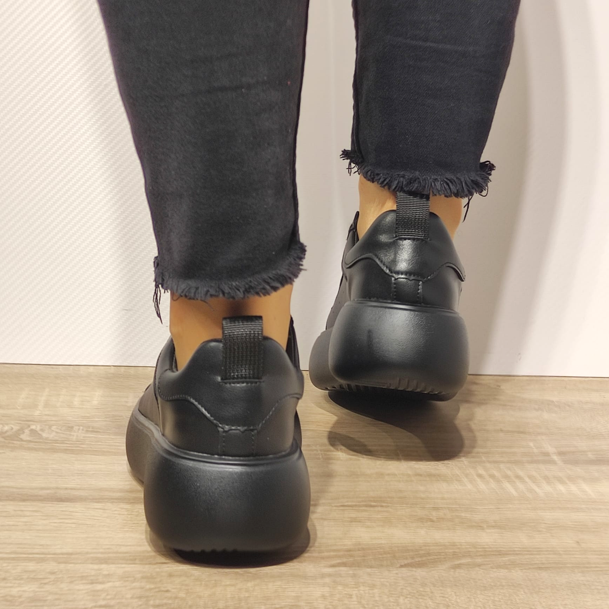 PANTOFI CASUAL DAMA FRANCO GERARDO 88135 NEGRI + COLOR - imagine 3